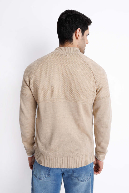 The Regular Fit Mock Neck Sweater